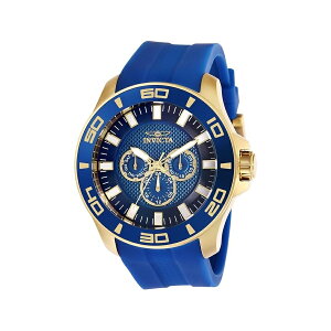 �C�����B�N�^ �����Y �v���_�C�o�[ �N�H�[�c���v �u���[ 28002 Invicta Mens Pro Diver Quartz Watch, Blue, 28002