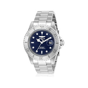 �C�����B�N�^ 40mm �����Y �v�� �_�C�o�[ �u���[ �_�C���� �V���o�[ �g�[�� �X�e�����X�X�`�[�� �E�H�b�` 34023 Invicta 40mm Men's Pro Diver Blue Dial Silver Tone Stainless Steel Watch 34023