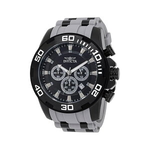 �C�����B�N�^ �v�� �_�C�o�[�X�L���[�o �����Y �E�H�b�` 50mm �O���[ �u���b�N(44547) Invicta Pro Diver Scuba Men's Watch 50mm. Grey. Black (44547)