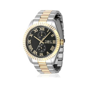 �C�����B�N�^ �X�y�V�����e�B �����Y 43mm �X�e�����X�X�`�[�� �X�`�[�� �u���b�N �_�C���� VH61 �N�H�[�c Invicta Specialty Men 43mm Stainless Steel Steel Black dial VH61 Quartz