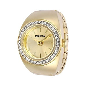 �C�����B�N�^ �~�j ���f�B �����O 16.5mm �X�e�����X�X�`�[�� �S�[���h �S�[���h������ VC00 �N�H�[�c Invicta Mini Lady Ring 16.5mm Stainless Steel Gold Gold dial VC00 Quartz
