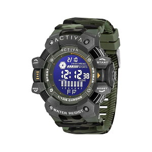 �C�����B�N�^ �f�W�^�� �G�b�Z���V���� �f�W�^�� �E�H�b�` �A�[�~�[ �O���[�� Invicta Digital Essentials Digital Watch Army Green
