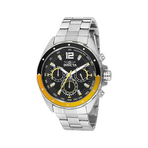 �C�����B�N�^ �X�s�[�h�E�F�C �N���m�O���t GMT �N�H�[�c �u���b�N �_�C���� �����Y�r���v 49365 Invicta Speedway Chronograph GMT Quartz Black Dial Men's Watch 49365