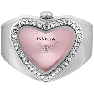 �C�����B�N�^ �~�j �����O �E�H�b�` ���f�B�[�X 18.5mm �X�e�����X�X�`�[�� �X�`�[�� �s���N������ VC00 �N�H�[�c Invicta Mini Ring Watch Lady 18.5mm Stainless Steel Steel Pink dial VC00 Quartz