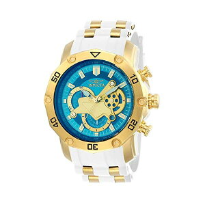 �C���r�N�^ �r���v INVICTA �C�����B�N�^ �v���_�C�o�[ �����Y �j���p 23423 Invicta Men's Pro Diver Stainless Steel Quartz Watch with Silicone Strap, White, 26