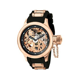 インビクタ 腕時計 INVICTA インヴィクタ ロシアンダイバー メンズ 男性用 1090 Invicta Men's 1090 Russian Diver Rose Gold-tone Stainless Steel Skeleton Watch