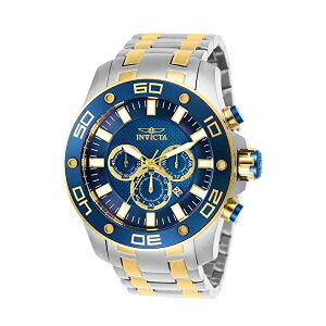 CrN^ rv INVICTA CBN^ v_Co[ Y jp 26082 Invicta Men's Pro Diver Analog Quartz Chronograph Blue/Green Stainless Steel Watch