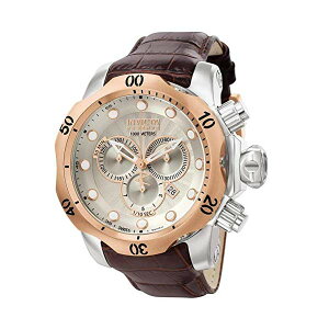 CrN^ rv INVICTA CBN^ U[u xm Y jp 0359 Invicta Men's 0359 Reserve Collection Venom Chronograph Brown Leather Watch
