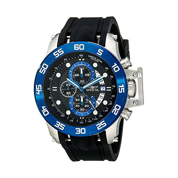 インビクタ 腕時計 INVICTA インヴィクタ フォース メンズ 男性用 19252 Invicta Men's 19252 I-Force Stainless Steel Watch With Black Synthetic Band