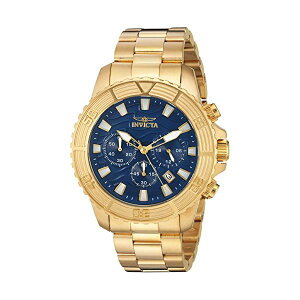 CrN^ rv INVICTA CBN^ v_Co[ Y jp 24001 Invicta Men's Pro Diver Quartz Watch with Stainless-Steel Strap, Gold, 22 (Model: 24001)