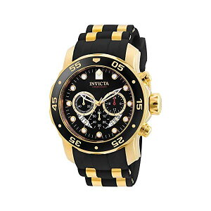 CrN^ rv INVICTA CBN^ v_Co[ Y jp 6981 Invicta Men's 6981 Pro Diver Analog Swiss Chronograph Black Polyurethane Watch