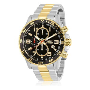 CrN^ rv INVICTA CBN^ XyVeB Y jp 14876 Invicta Men's 14876 Specialty Chronograph 18k Gold Ion-Plated and Stainless Steel Watch