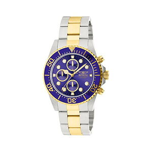 CrN^ rv INVICTA CBN^ v_Co[ Y jp 1773 Invicta Men's 1773 Pro Diver 18k Gold Ion-Plating and Stainless Steel Watch