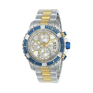 �C���r�N�^ �r���v INVICTA �C�����B�N�^ �v���_�C�o�[ �����Y �j���p 23994 Invicta Men's Pro Diver Quartz Watch with Stainless-Steel Strap, Two Tone, 22 (Model: 23994)