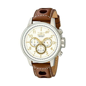 インビクタ 腕時計 INVICTA インヴィクタ S1ラリー メンズ 男性用 16010 Invicta Men's 16010 S1 "Rally" Stainless Steel Watch with Brown Leather Band