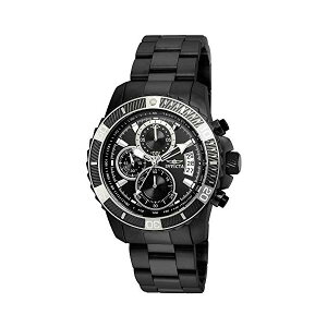 �C���r�N�^ �r���v INVICTA �C�����B�N�^ �v���_�C�o�[ �����Y �j���p 22417 Invicta Men's Pro Diver Quartz Watch with Stainless-Steel Strap, Black, 22 (Model: 22417)