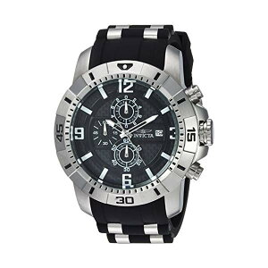 CrN^ rv INVICTA CBN^ v_Co[ Y jp 24962 Invicta Men's Pro Diver Quartz Watch with Stainless-Steel Strap, Black, 26 (Model: 24962)