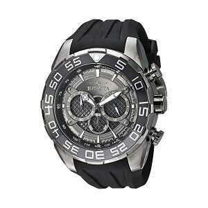 �C���r�N�^ �r���v INVICTA �C�����B�N�^ �X�s�[�h�E�F�C �����Y �j���p 26308 Invicta Men's Speedway Stainless Steel Quartz Watch with Silicone Strap, Black, 30 (Model: 26308)