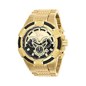 CrN^ rv INVICTA CBN^ {g Y jp 25543 Invicta Men's Bolt Quartz Stainless-Steel Strap, Gold, 30 Casual Watch (Model: 25543)