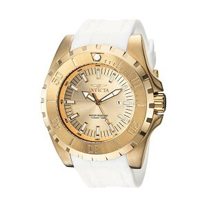 �C���r�N�^ �r���v INVICTA �C�����B�N�^ �v���_�C�o�[ �����Y �j���p 23740 Invicta Men's 'Pro Diver' Quartz Stainless Steel and Polyurethane Casual Watch, Color:Gold (Model: 23740)