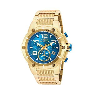 CrN^ rv INVICTA CBN^ Xs[hEFC Y jp 19532 Invicta Speedway Chronograph Blue Dial Gold Ion-plated Mens Watch 19532