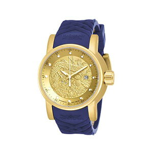 CrN^ rv INVICTA CBN^ S1[ Y jp 18215 Invicta Men's S1 Rally Stainless Steel Automatic-self-Wind Watch with Silicone Strap, Blue, 24 (Model: 18215)