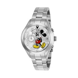 インビクタ INVICTA インヴィクタ 腕時計 ウォッチ 27398 ディズニー 限定 ミッキー レディース 女性用 Invicta Women's Disney Limited Edition Quartz Watch with Stainless Steel Strap, Silver, 18 (Model: 27398)