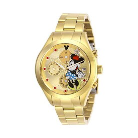 インビクタ INVICTA インヴィクタ 腕時計 ウォッチ 27402 ディズニー 限定 ミニー レディース 女性用 Invicta Women's Disney Limited Edition Quartz Watch with Stainless Steel Strap, Gold, 18 (Model: 27402)