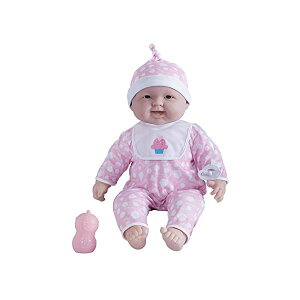 JCgCY xr[h[ Ԃl` ւ ܂܂ WF[V[gCY JC Toys JC Toys eLots to Cuddle Babiesf 20-Inch Pink Soft Body Baby Dollnd Accessories Designed by Berenguer, Pink - caucasian