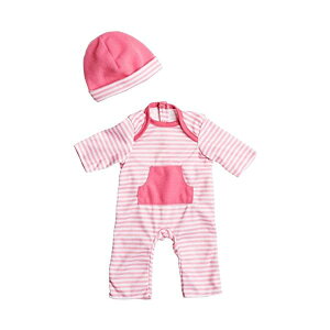 JCトイズ ベビードール 赤ちゃん人形 着せ替え おままごと ジェーシートイズ JC Toys JC Toys Hot Pink Romper (up to 16")