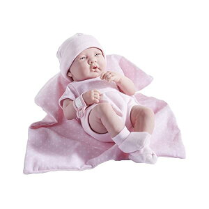 JCgCY xr[h[ Ԃl` ւ ܂܂ WF[V[gCY JC Toys JC Toys 18541 La Newborn Boutique 14 Inch Doll, 9 Piece Set, Real Girl in Pink