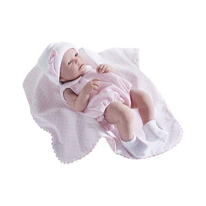 JCgCY xr[h[ Ԃl` ւ ܂܂ WF[V[gCY JC Toys JC Toys La Newborn - Realistic 17" Anatomically Correct gREAL GIRLh Baby Doll All Vinyl in Pink Bubble Suit and Blanket Designed by Berengue