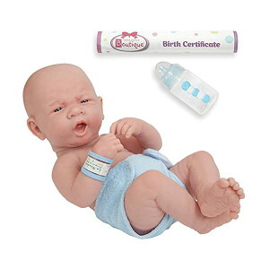 JCgCY xr[h[ Ԃl` ւ ܂܂ WF[V[gCY JC Toys JC Toys 18504 La Newborn First Yawn 15-Inch Real Boy Vinyl Doll