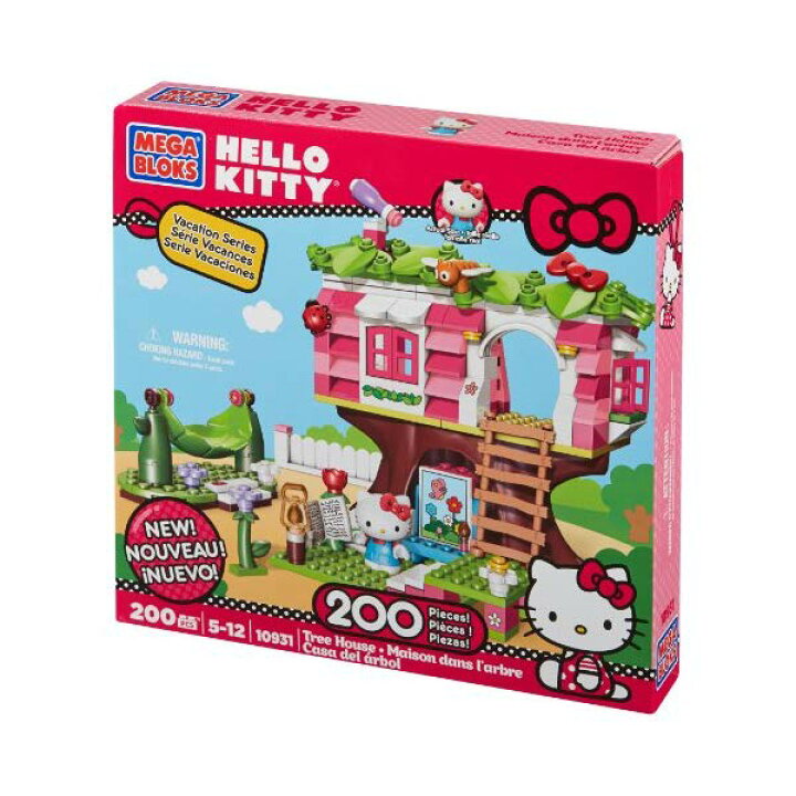 楽天市場 ハローキティ メガブロック ツリーハウス 木の家 おもちゃ おままごと キティちゃん Mega Bloks Hello Kitty Treehouse I Selection