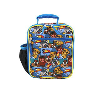 CILO obO `{bNXobO Jo  ObY  fBYj[ The Lion King Boy's Girl's Soft Insulated School Lunch Box (Blue, One Size)