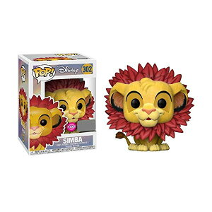 CILO t@R |bv Vo tBMA ObY  fBYj[ Lion King Simba Leaf Mane Flocked Pop! Figure EE Excl.