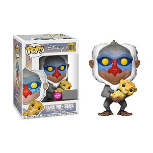 CILO t@R |bv tBL tBMA ObY  fBYj[ Lion King Rafiki with Simba Flocked Pop! Figure EE Excl.