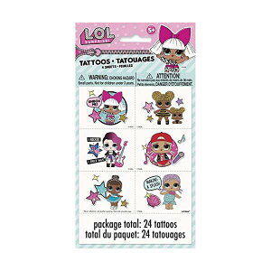 LOLTvCY ObY tBMA h[ l` LOL Surprise! Tattoo Sheets [4 Per Package]