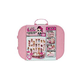 LOLサプライズ おもちゃ グッズ フィギュア 人形 ファッションドール L.O.L. Surprise! Fashion Show On-The-Go Storage/Playset with Doll Included ? Light Pink