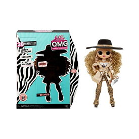 LOLサプライズ おもちゃ グッズ フィギュア 人形 ファッションドール L.O.L. Surprise! O.M.G. Series 3 Da Boss Fashion Doll with 20 Surprises