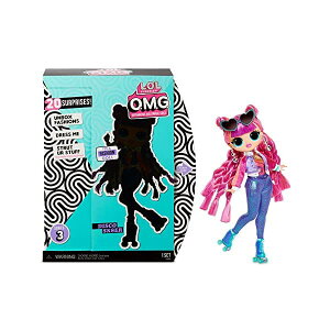 LOLTvCY  ObY tBMA l` t@bVh[ L.O.L. Surprise! O.M.G. Series 3 Roller Chick Fashion Doll with 20 Surprises