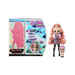 LOLTvCY  ObY tBMA l` t@bVh[ L.O.L. Surprise! O.M.G. Winter Chill Big Wig Fashion Doll & Madame Queen Doll with 25 Surprises