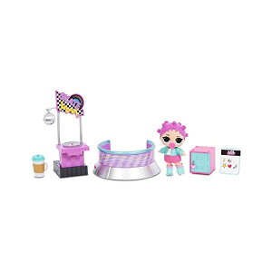 LOLTvCY  ObY tBMA l` t@bVh[ L.O.L. Surprise! Furniture Roller Rink with Roller Skater Doll & 10+ Surprises, Furniture ,Disco, DJ Stage Room playsets for Toddler Kids Boy and Girls Ages 4+