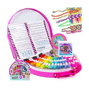 LOLTvCY  ObY tBMA l` t@bVh[ LOL Surprise Friendship Bracelets by Horizon Group USA,DIY Bracelet Making Kit.Design 70+ Friendship Bracelets.Kit Includes Surprise Charms & Accessories,Friendshi