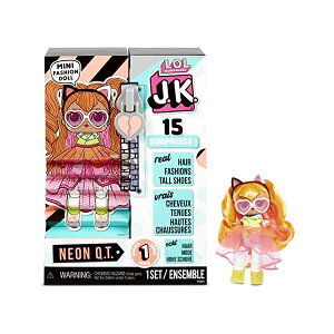 LOLTvCY JK~jt@bVh[  ObY tBMA l` t@bVh[ L.O.L. Surprise! JK Neon Q.T. Mini Fashion Doll with 15 Surprises