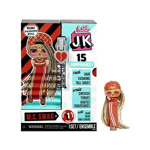 LOLTvCY JK~jt@bVh[  ObY tBMA l` t@bVh[ L.O.L. Surprise! JK M.C. Swag Mini Fashion Doll with 15 Surprises
