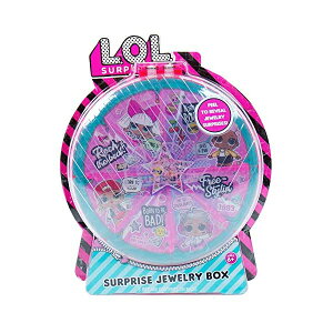 LOLTvCY WG[{bNX  ObY tBMA l` t@bVh[ L.O.L. Surprise! Surprise Reveal Jewelry Box by Horizon Group USA,Peel to Reveal Jewelry Pieces.DIY Jewelry Making Kit.Activity Kit Inc