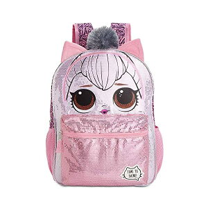LOLTvCY bN obNpbN obO  LbY q NB[LeB  ObY tBMA l` t@bVh[ LOL Surprise Queen Kitty Backpack for Girls - 16 Inch - LOL School Bag Element