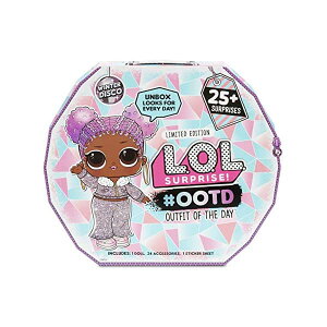 LOLTvCY EB^[fBXR  ObY tBMA l` t@bVh[ LOL Surprise OOTD Dolls Outfit Of The Day Winter Disco 25+ Surprises Gift Set For Girl Kids Fashion and Fun Outfit Shoes And Accessorie