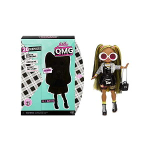 LOLTvCY  ObY tBMA l` t@bVh[ L.O.L. Surprise! O.M.G. Alt Grrrl Fashion Doll with 20 Surprises,Multicolor